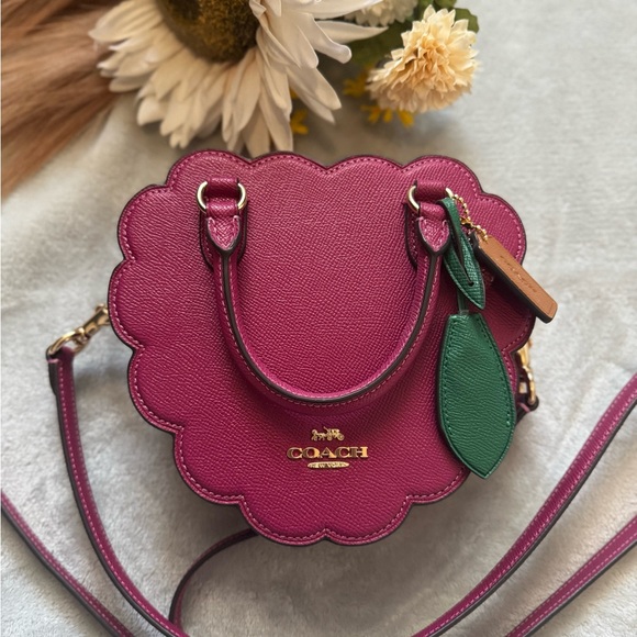 Coach Raspberry Mini Bag - Picture 1 of 6